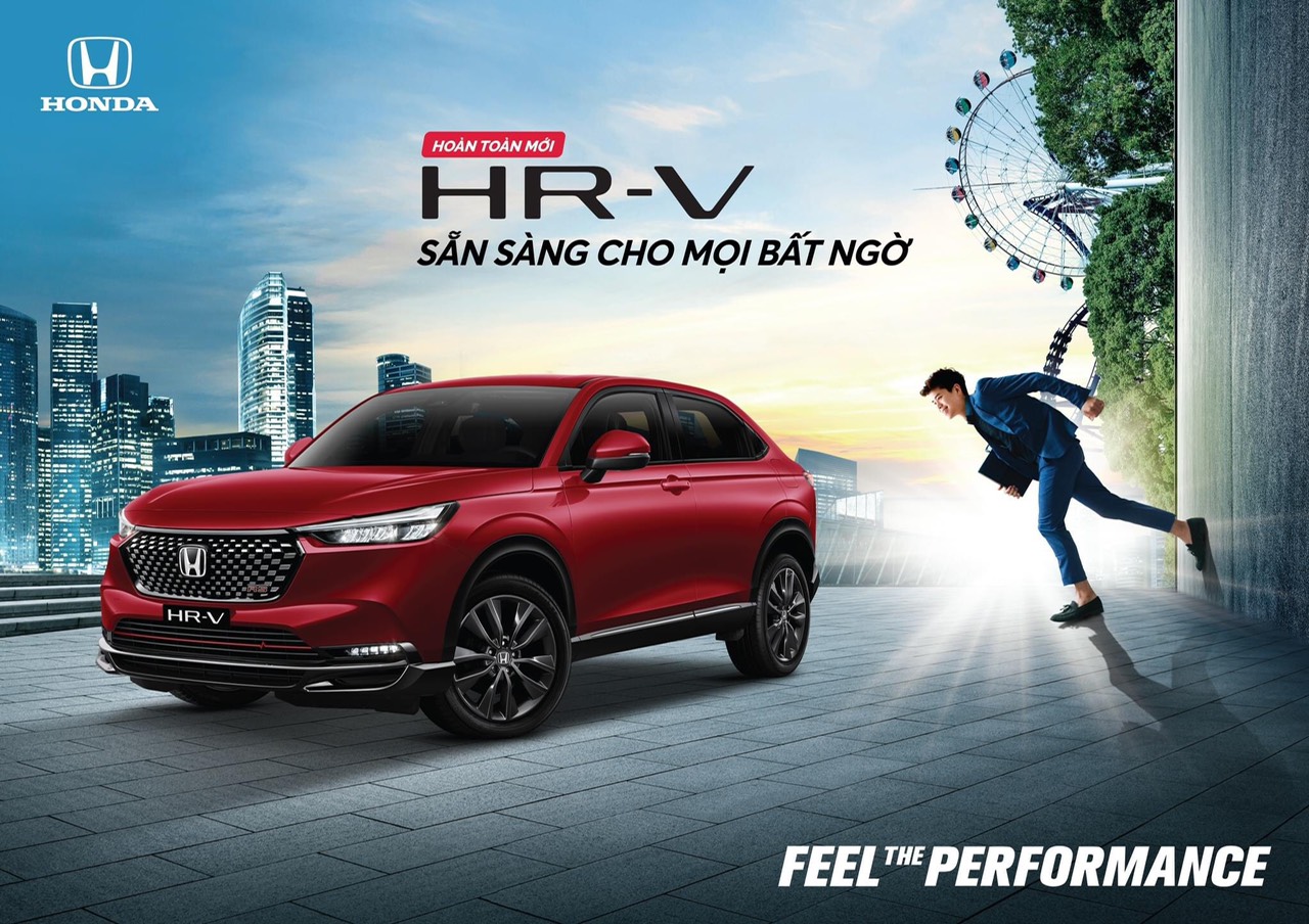 Honda Việt Nam giới thiệu Honda HR-V thế hệ thứ 2 hoàn toàn mới – Sẵn sàng cho mọi bất ngờ  –